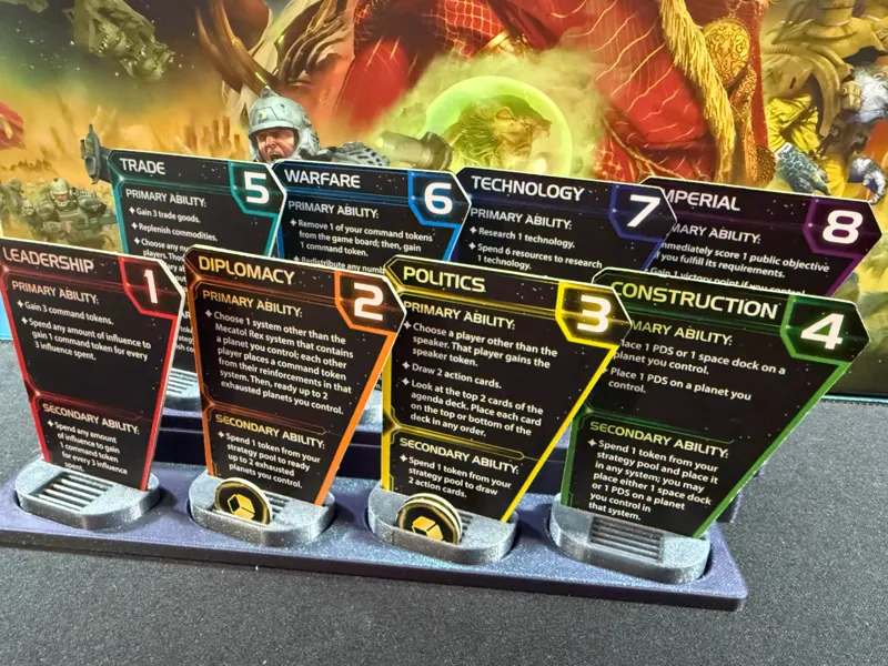 Twilight Imperium Strategy Stands Boxes for Hextra