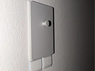 Glue nail for hanging frames or pictures