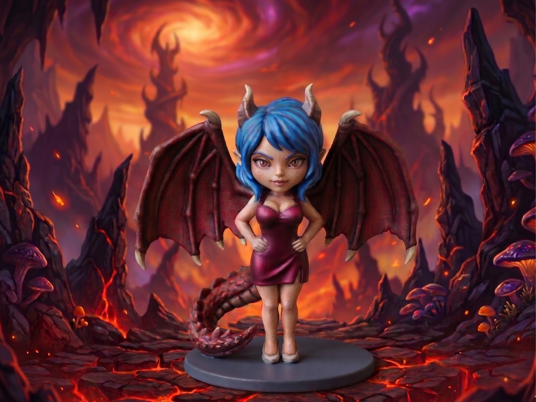 Infernia – Queen of the Ember Abyss