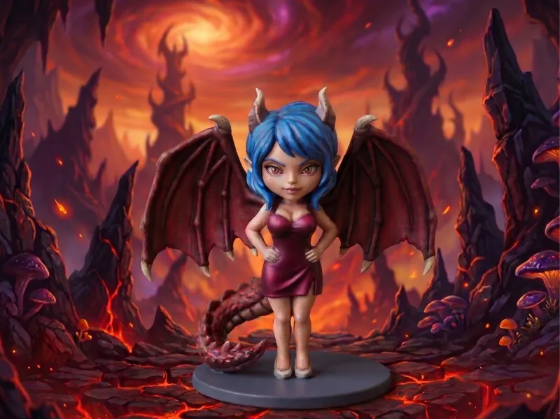 Infernia – Queen of the Ember Abyss