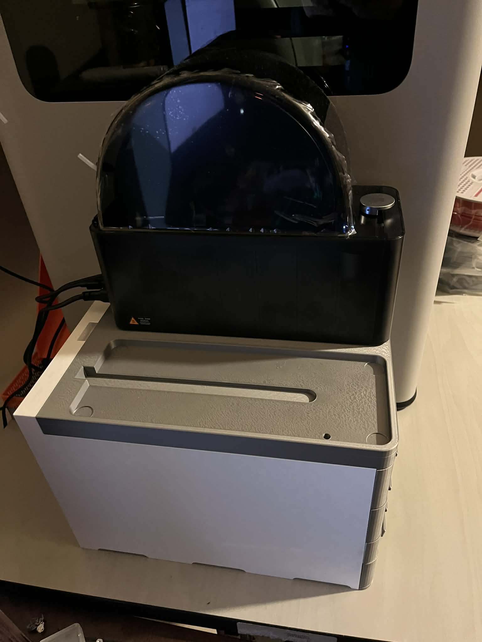 No poop chute, longer drawers