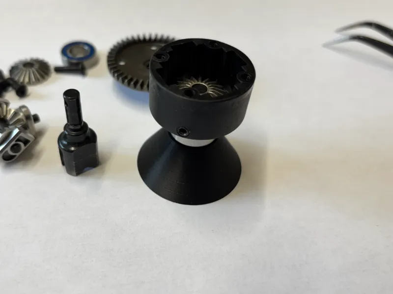 RC diff rebuild stand
