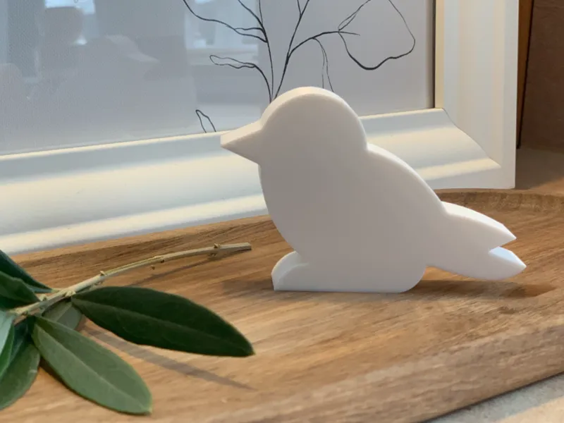 Deko Vogel klein 9cm lang