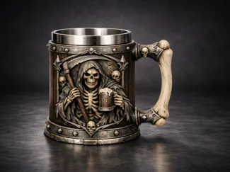 Grim Reaper Tankard - Der Schnitter - Bierkrug
