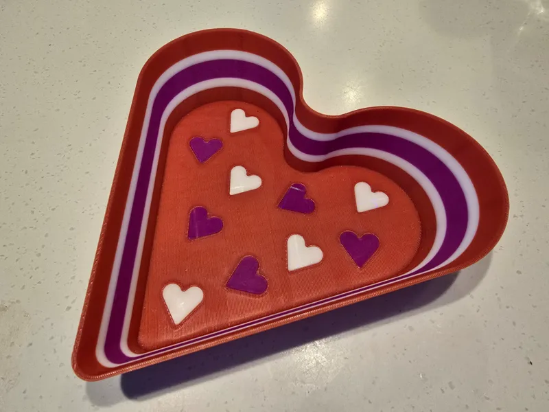 Valentine's Heart Candy Dish