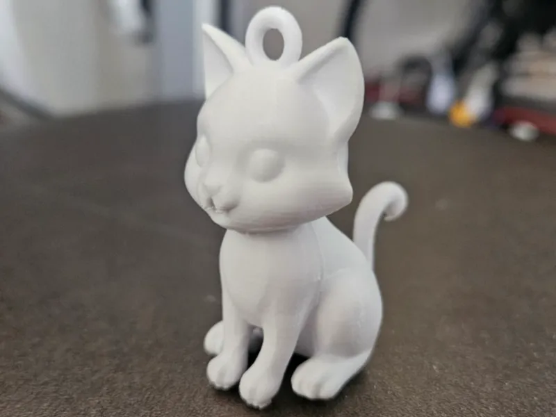 Cute Cat Keychain