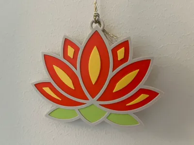 Hanging Lotus Flower (no AMS needed)