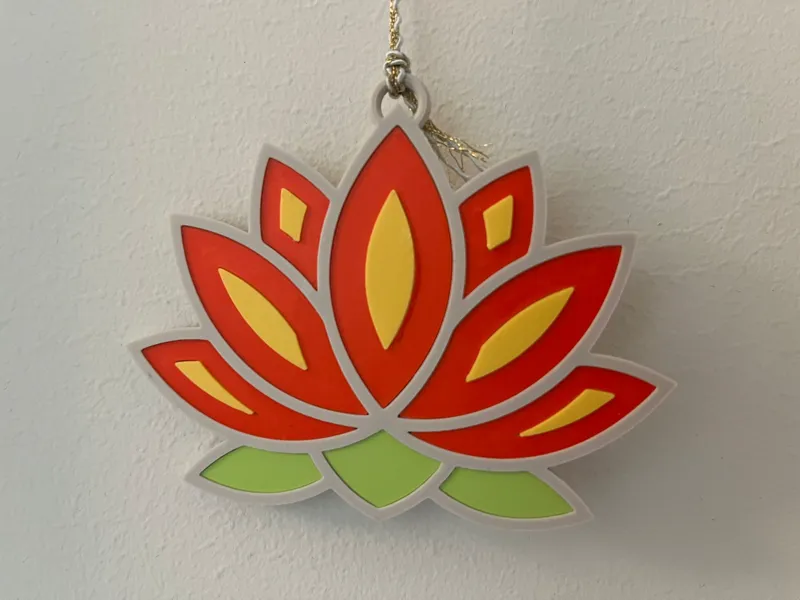 Hanging Lotus Flower (no AMS needed)