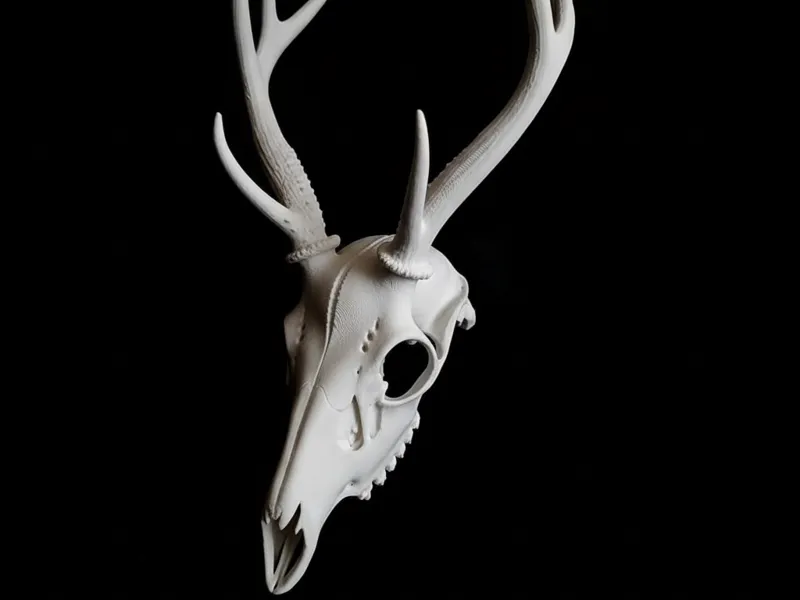Deer skull