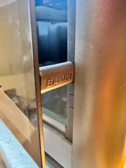 P1S Magnetic door vent for use with external camera