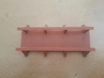Escenografía en miniatura: wooden bridge — vista de referencia 3