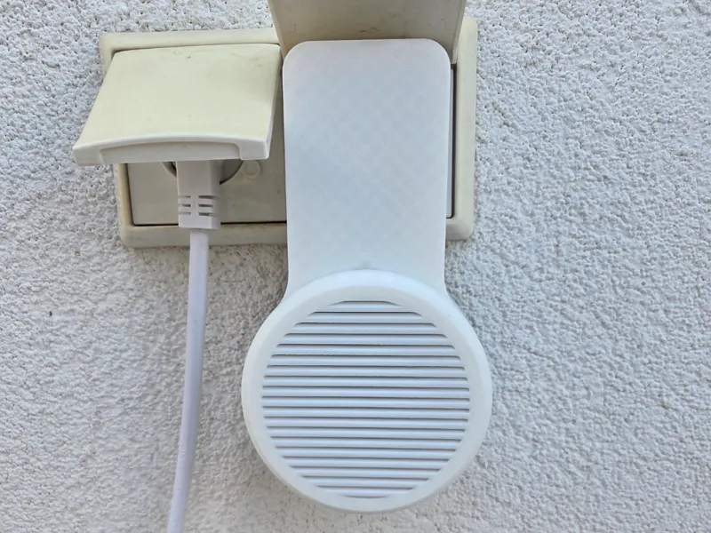 Echo Dot Outdoor Power Outlet Mount