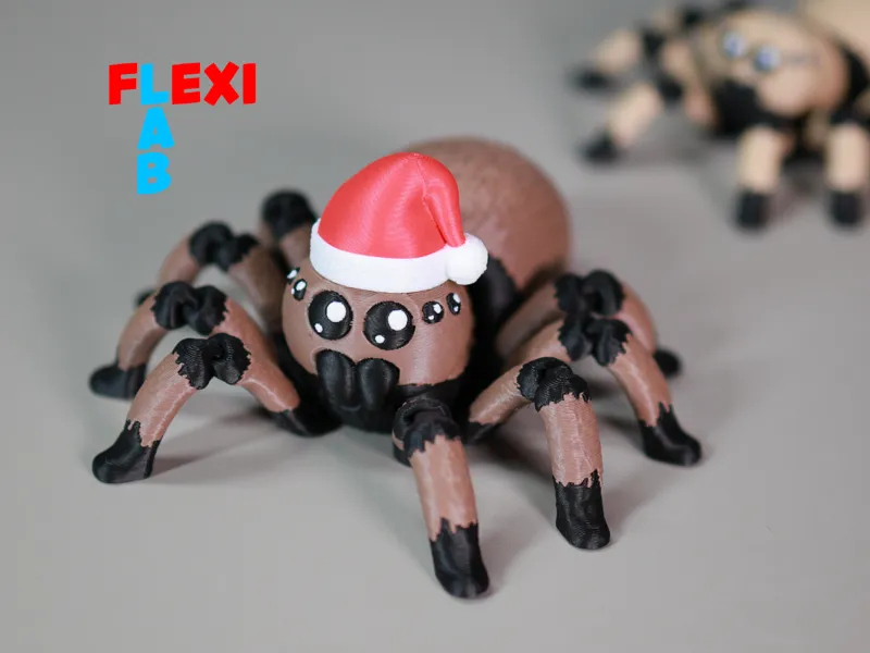 Flexi Tarantel Spinne Weihnachten Edition