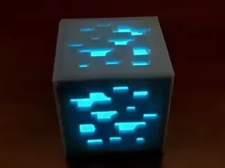 Minecraft diamond block 我的世界钻石矿矿石荧光方块