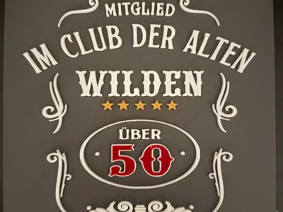 Welcome to the Club 50th Birthday