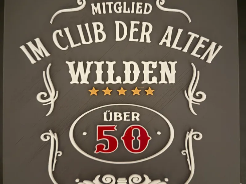 Wilkommen im Club 50. Geburtstag