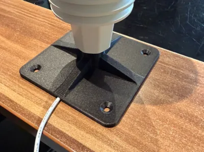 Ecowitt WS90 flat surface mount