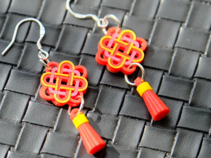 Elegant Chinese Knot Earrings