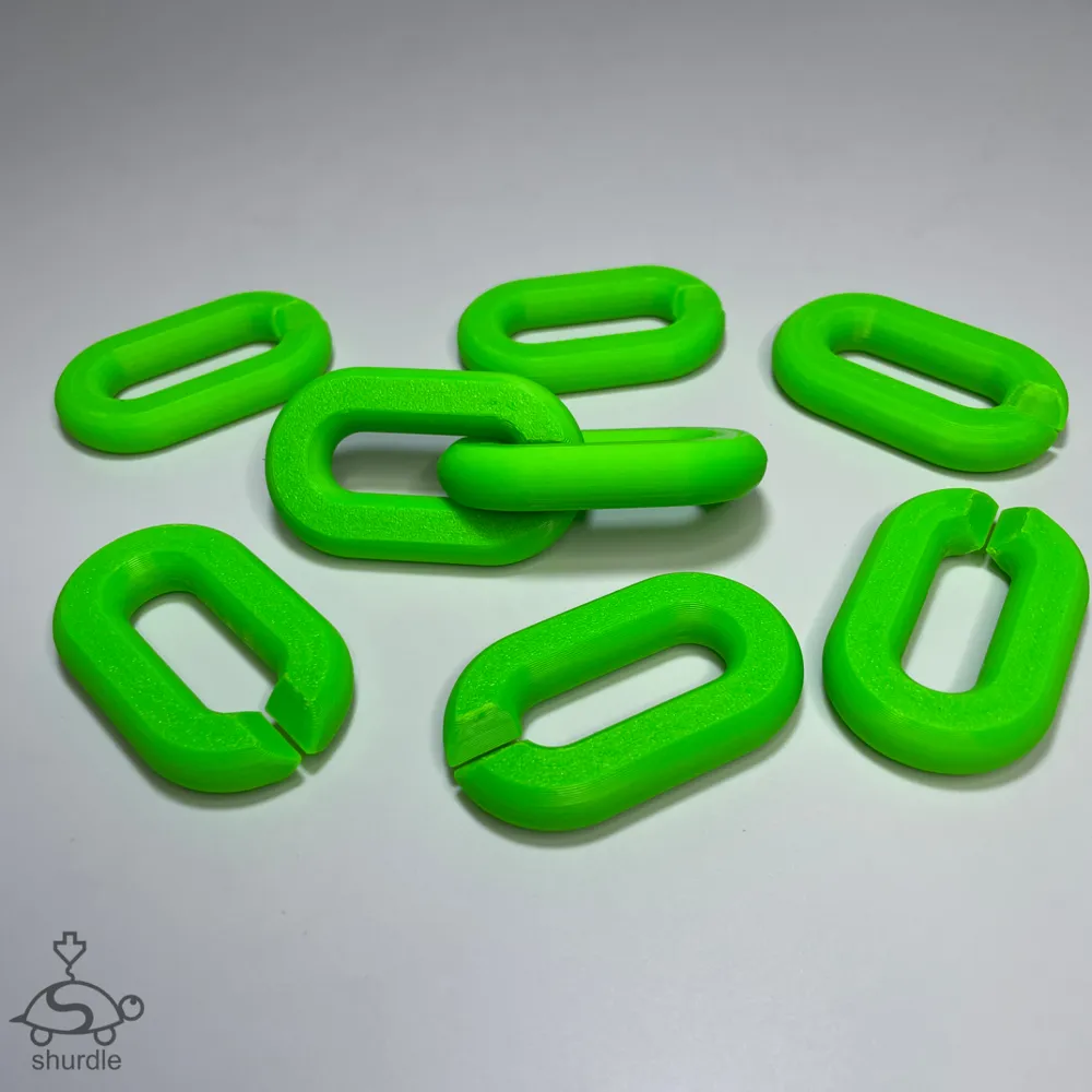 Chain Links for Necklace Badges & Turnover Chains by Shurdle3D ...