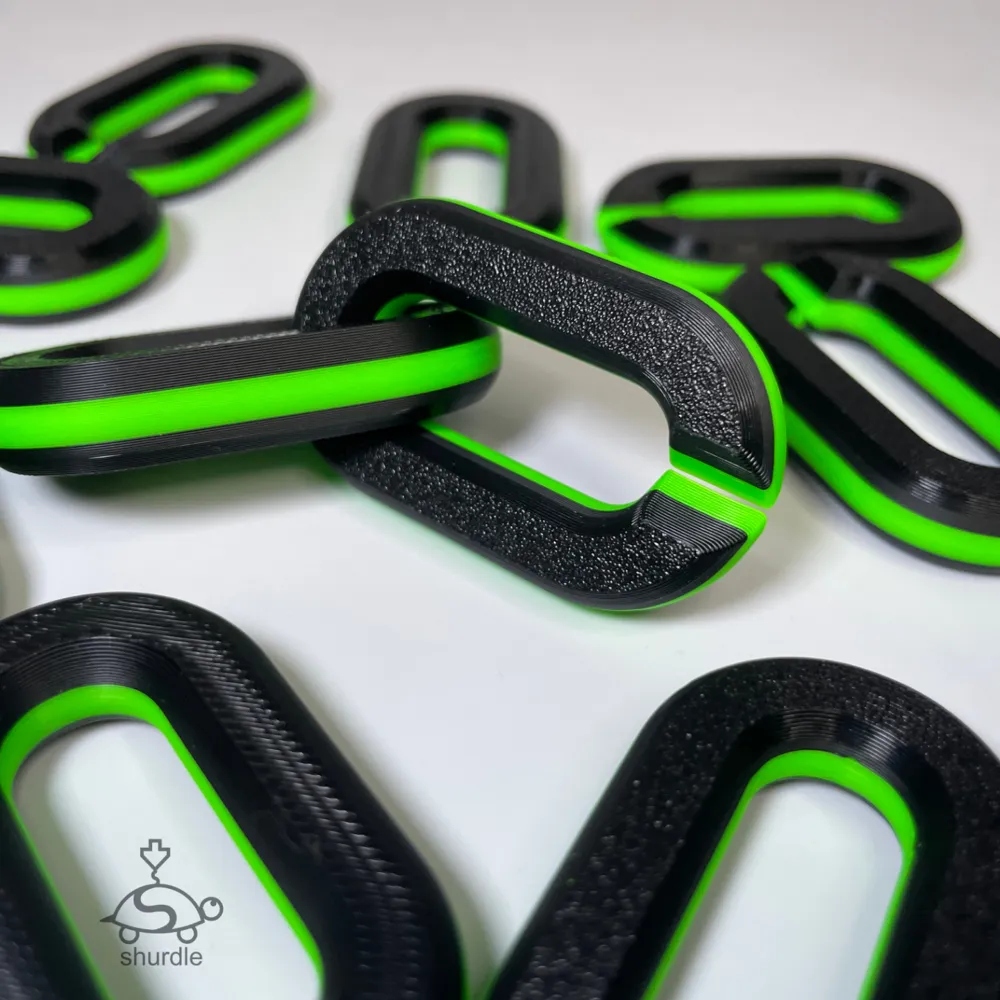Chain Links for Necklace Badges & Turnover Chains by Shurdle3D ...