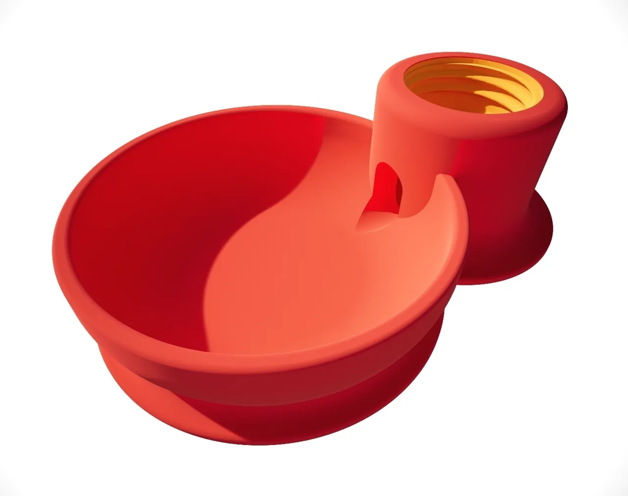 Self-Filling Pet Water Bowl (cats and small dogs) view 3