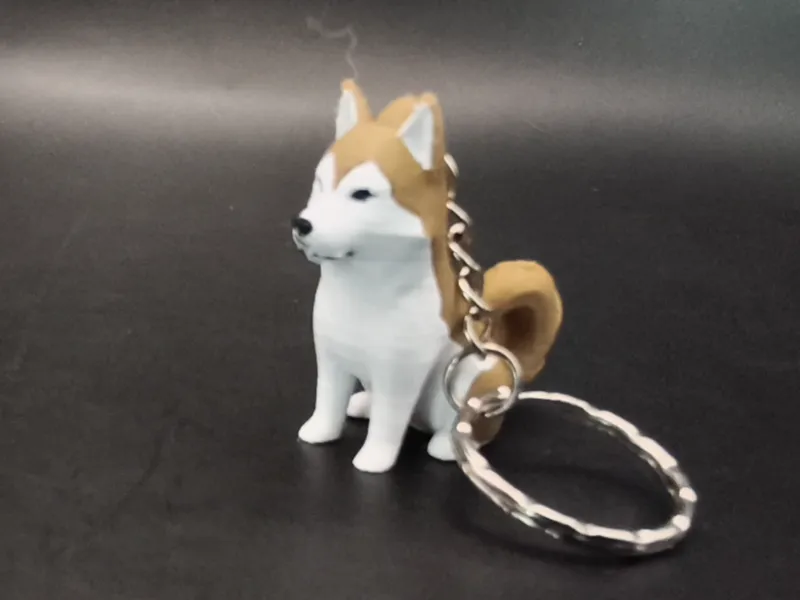 Husky Keychain