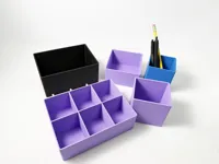 Set of 5 Pen / Marker / Crayon various sizes