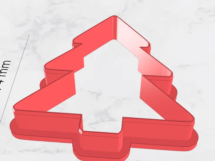 Christmas tree Cookie Cutter