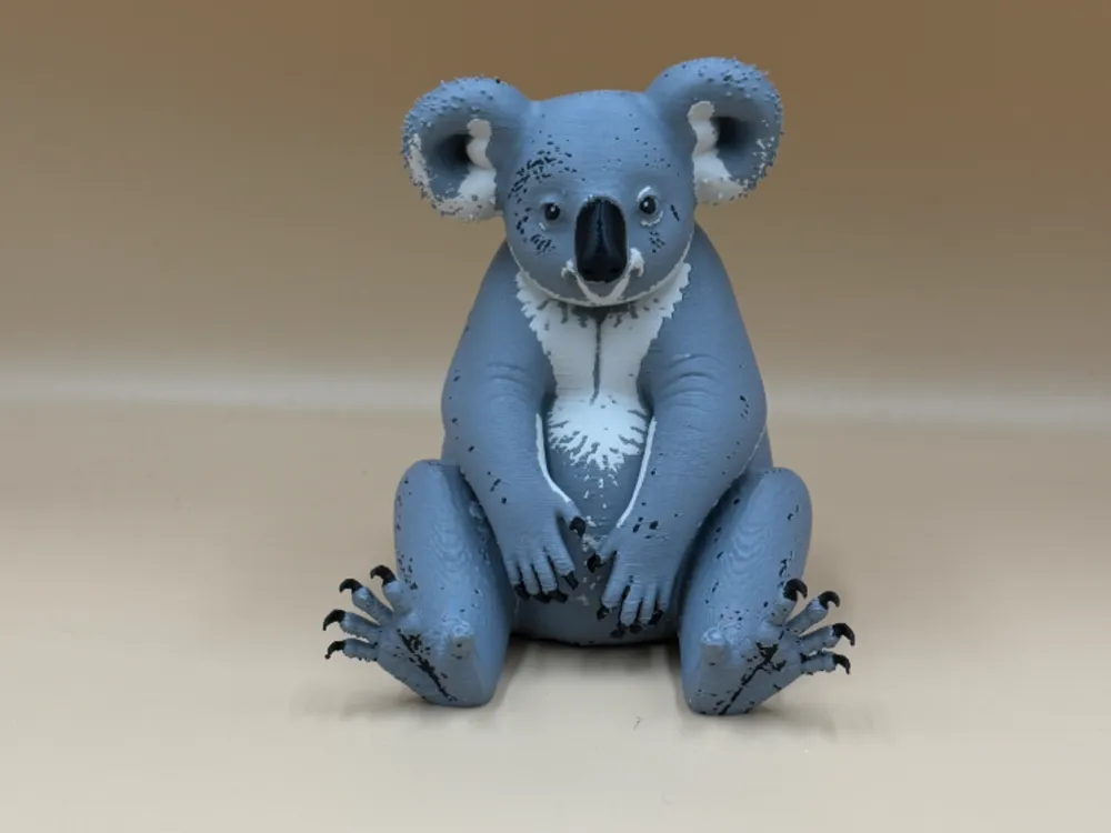Letrero o emblema decorativo: Koala Companion. Referencia del modelo original.