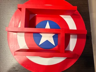 Mini estanteria Capitán America
