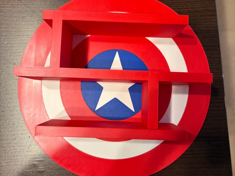 Mini estanteria Capitán America