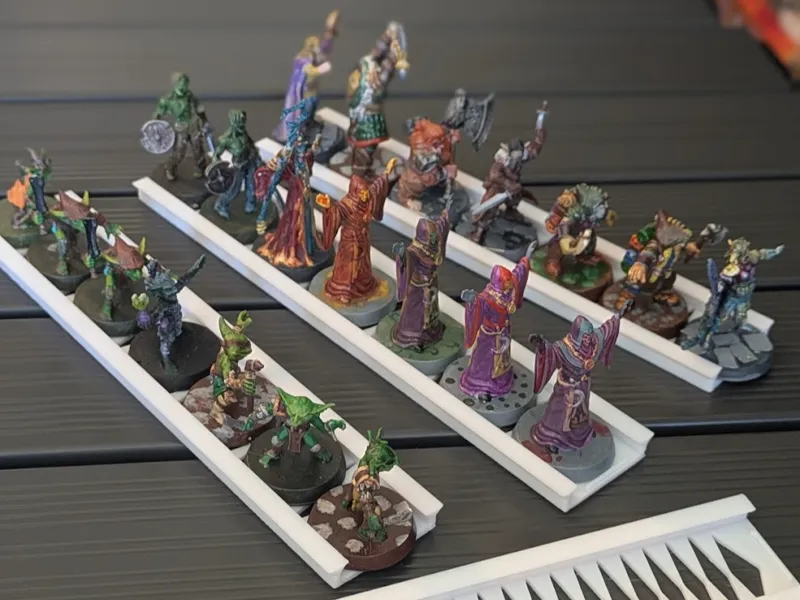 HeroQuest miniature organizer 