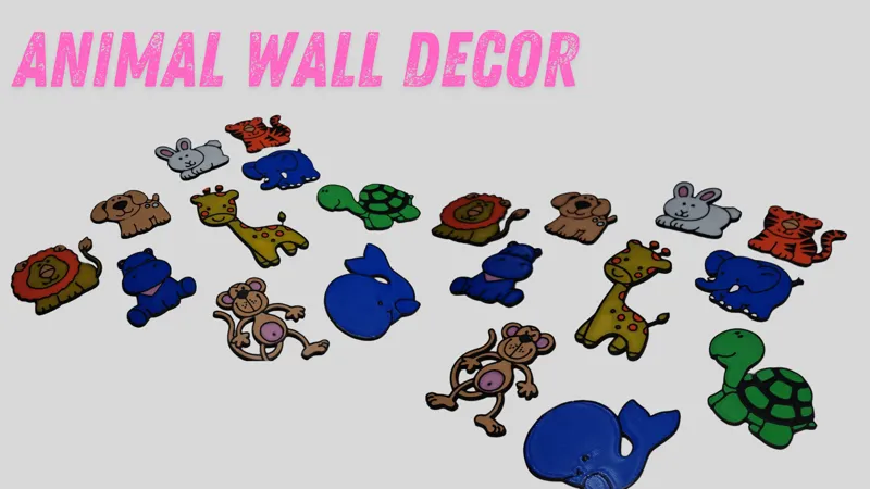 Animal wall decor