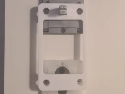 Drilling template for door fittings 38x78 d7