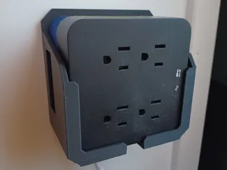 Superdanny Square Power Strip Wall Mount