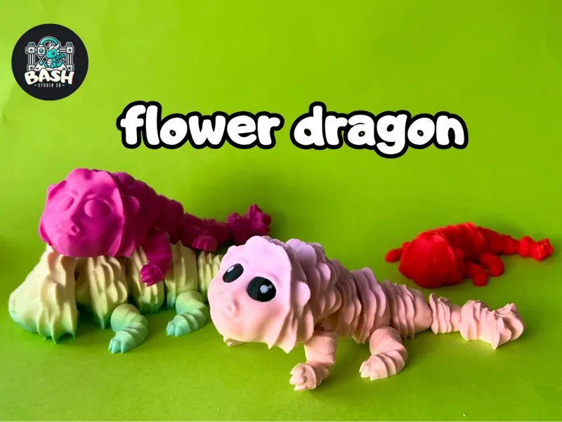 Articulated Flower Dragon (wingless)