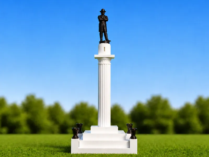Robert E Lee Statue New Orleans 1:36 Scale!