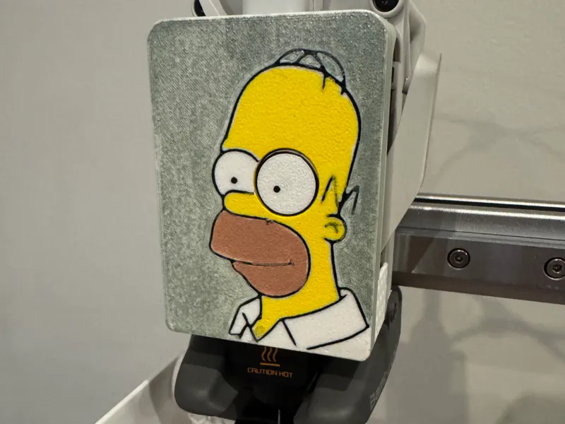 A1-A1mini extruder front The Simpsons