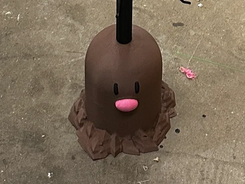 Diglett Display Stand