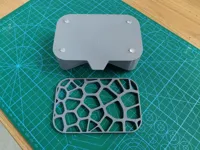 Foot-pad version: Pre-drilled for 6mm diameter pads.