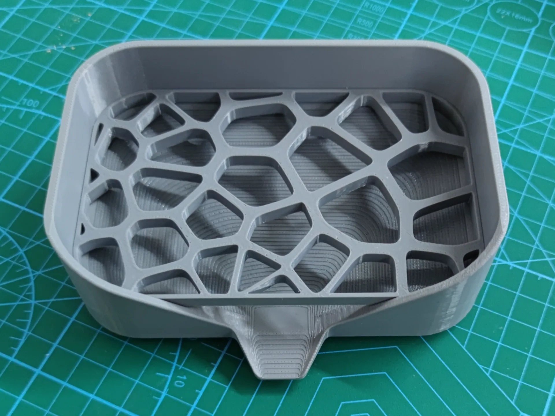 Miniatura 1 do modelo 3D 不会积水的大肥皂盒最大支持12cm*8cm支持香皂 内衣皂 洗衣皂 洗手皂 soapbox