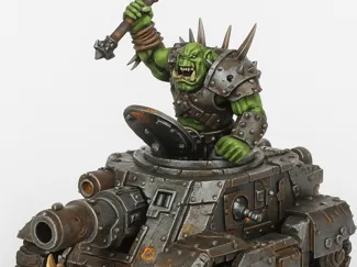 Ork Tank Commander "Rattle-Wagon" Detailed DnD