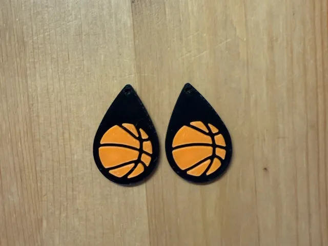 Basketball Earrings