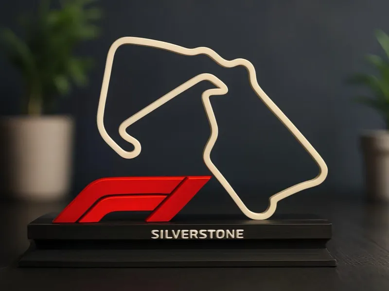 Silverstone Circuit Formula 1 Trophy Stand