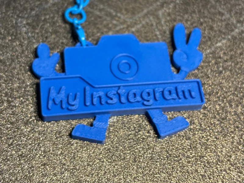 Keychain instagram