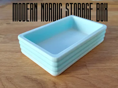 Modern Nordic Storage Box