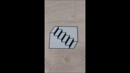 3D-Treppe, 3D-Stairs, crazy stairs, Illusion