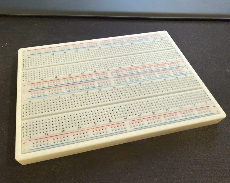 Double breadboard holder.