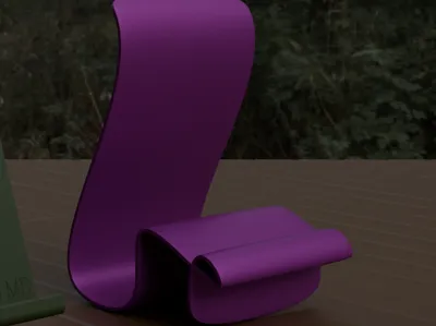 Curvy Phone Stand