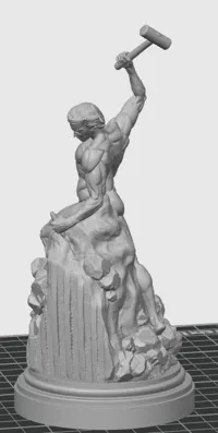 Sculpture Self-Made Man — photo 4